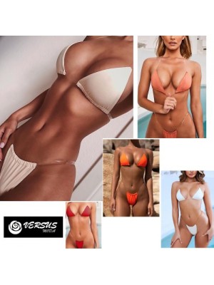 Costume Bikini Donna Brasiliano Lacci Trasparenti 550100